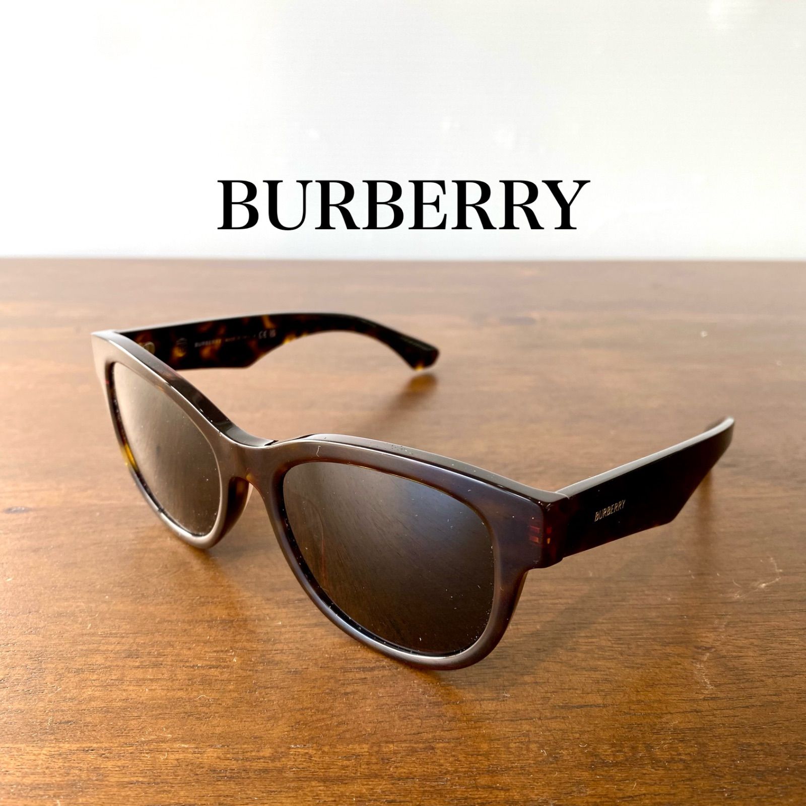 Burberry バーバリー サングラス べっ甲柄 ユニセックス OBE4432U-54
