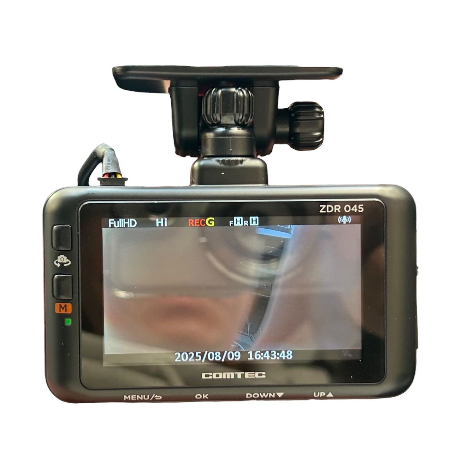 現状】ドライブレコーダー COMTEC コムテック ZDR045 ドラレコ 