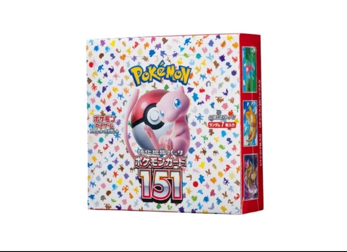 ⭐️新品未開封 シュリンク付き ポケモンカードゲーム 151 BOX 