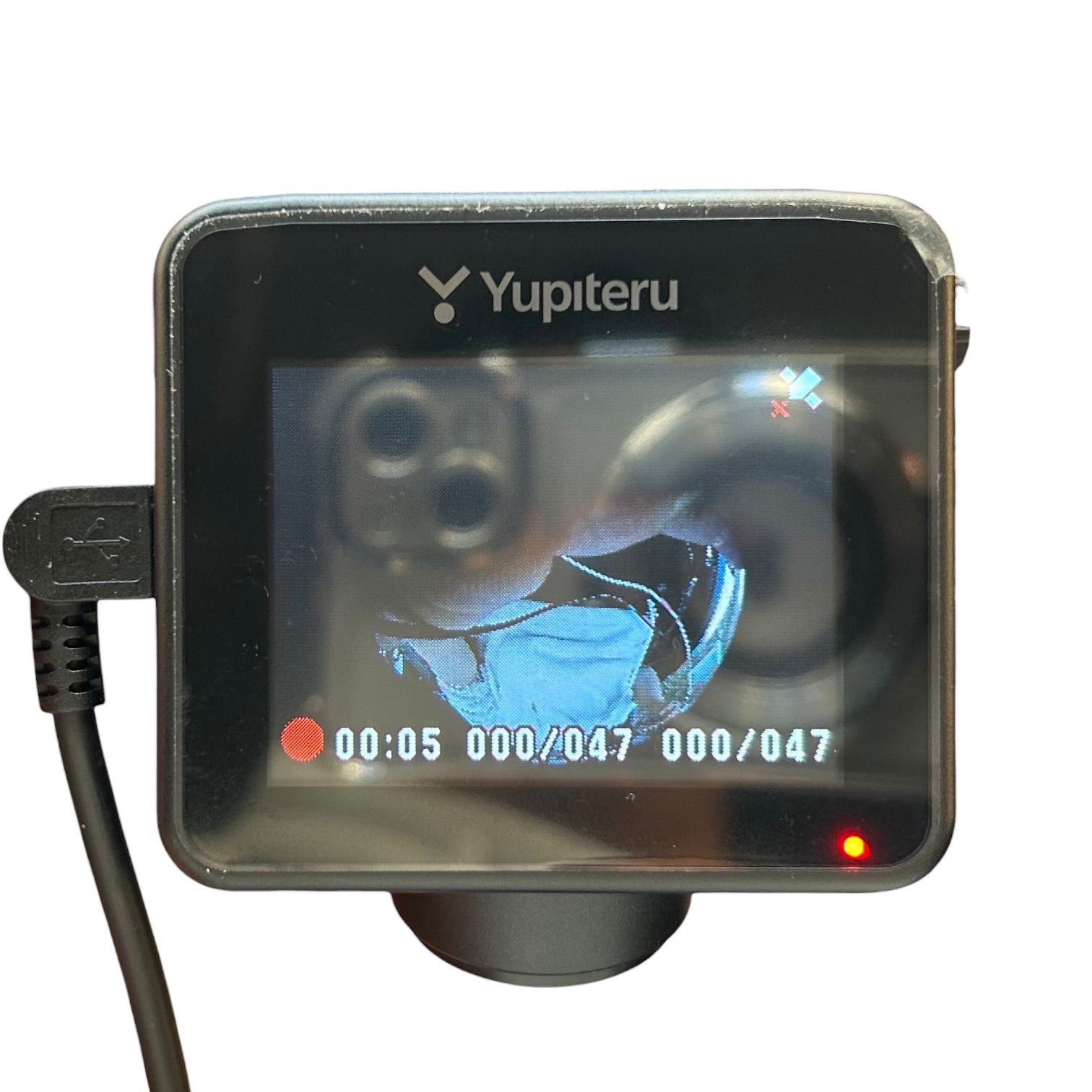 現状】ドライブレコーダー YUPITERU ユピテル Q-20 ドラレコ 360° GPS 