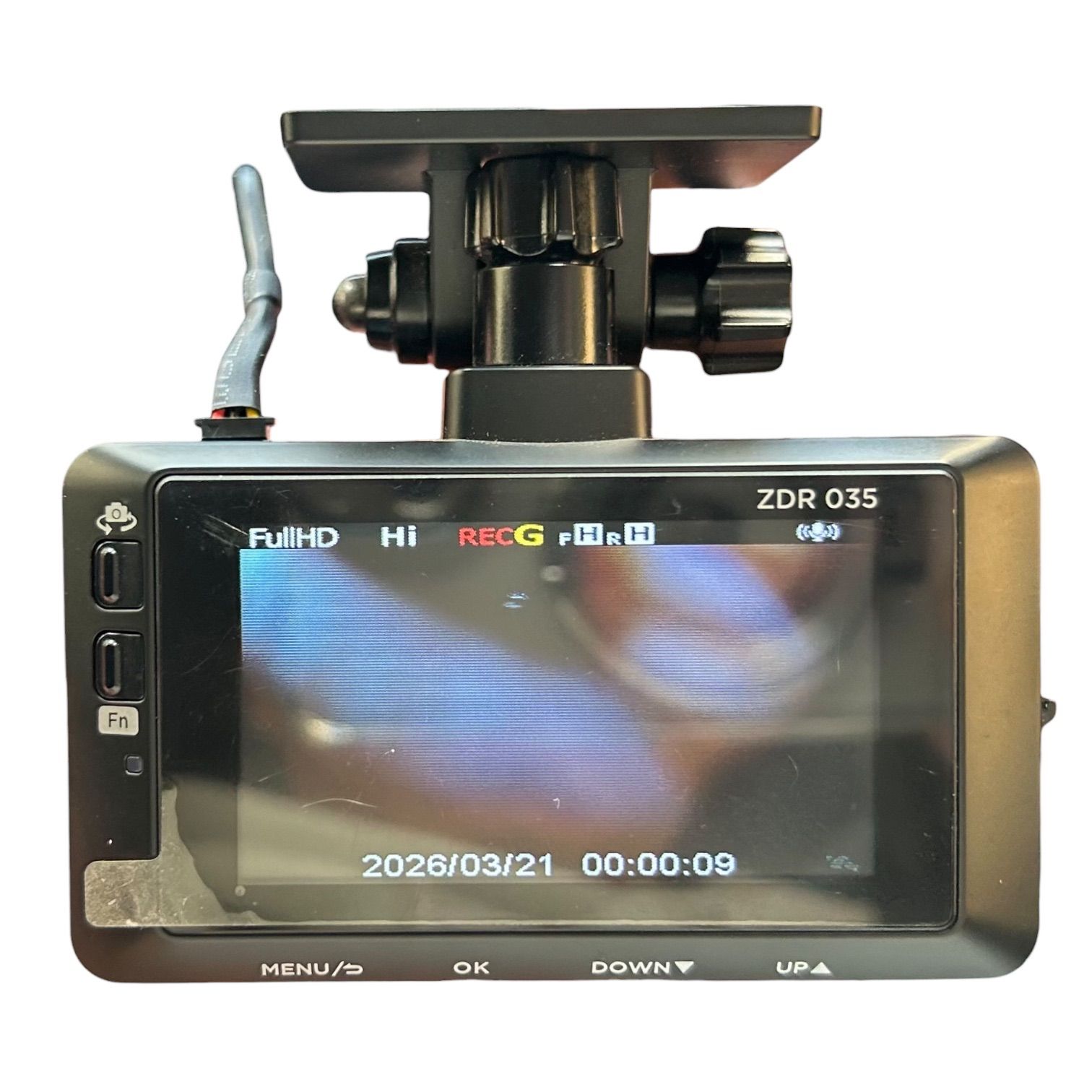 現状】ドライブレコーダー COMTEC コムテック ZDR035 ドラレコ 