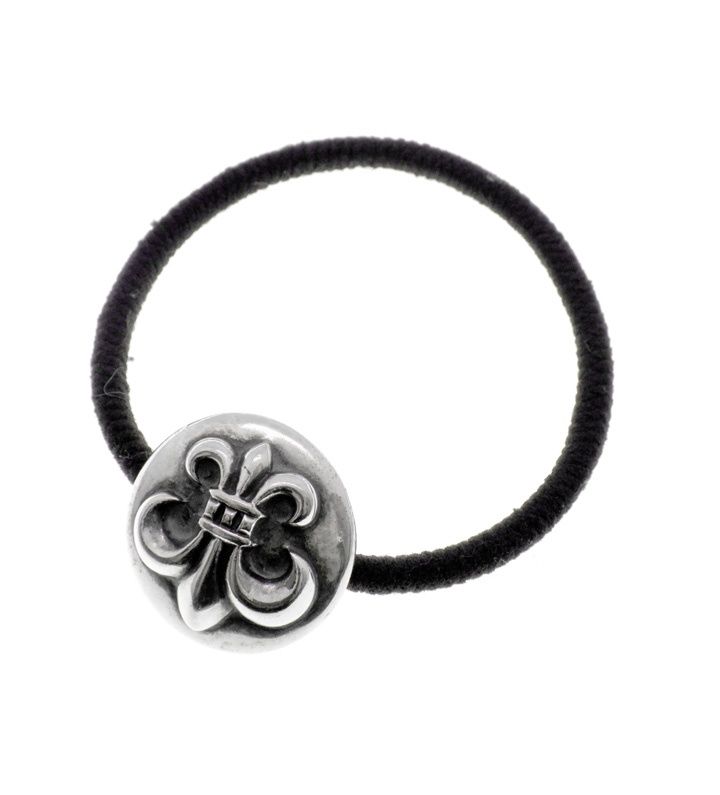 クロムハーツ CHROME HEARTS 【 HAIRBAND 】 BSフレア ボタン ヘアゴム