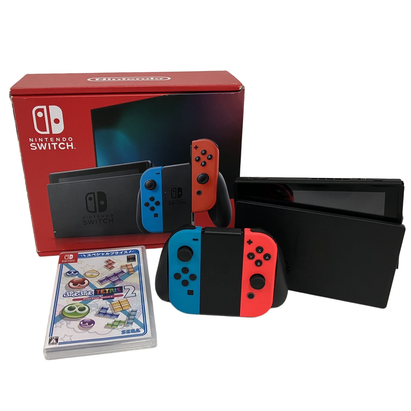Nintendo Switch HAC-001 スイッチ 家庭用 ゲーム機 テトリス2セット 