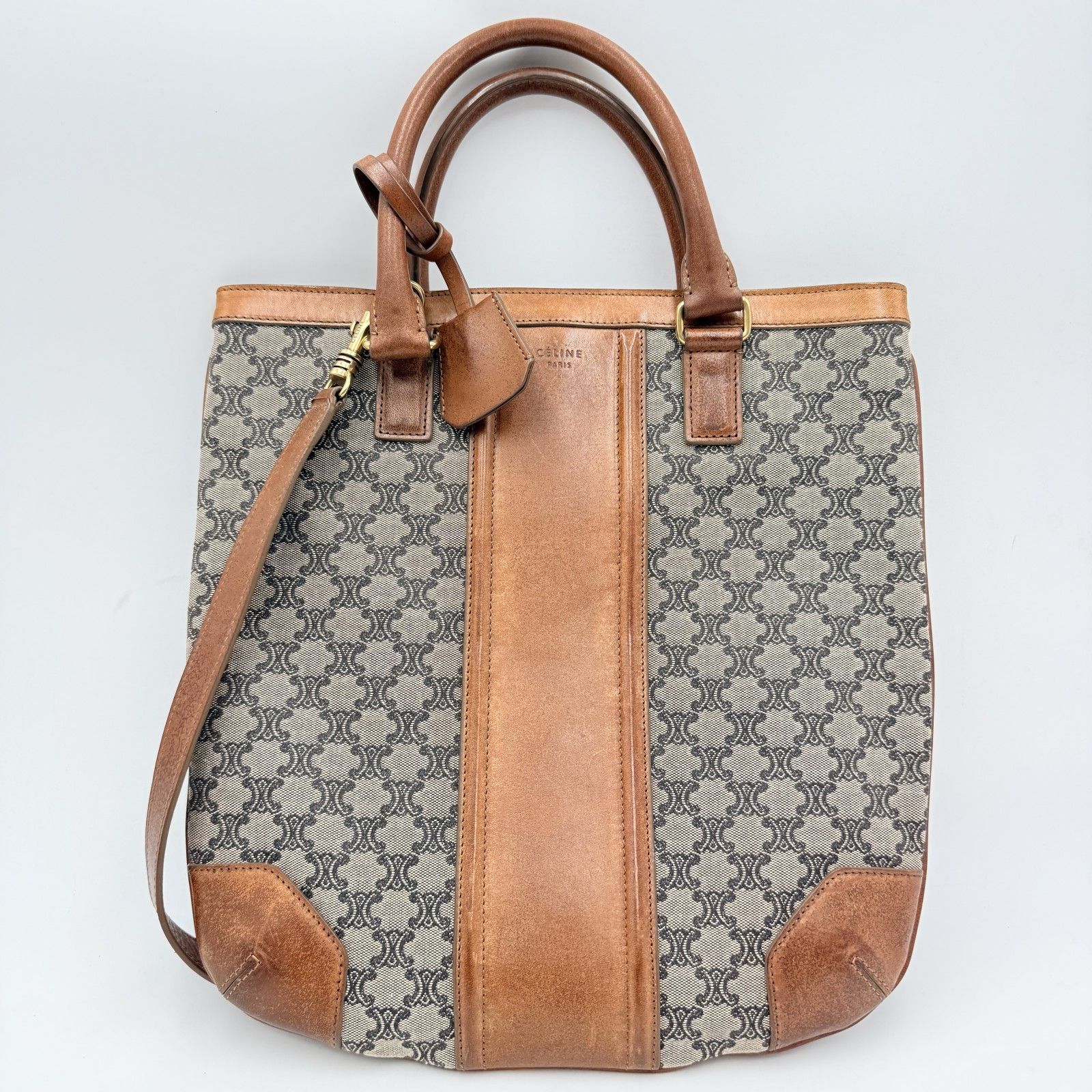 CELINE(セリーヌ)マカダム トートバッグ ヴィンテージ CELINE(セリーヌ)マカダム トートバッグ ヴィンテージ