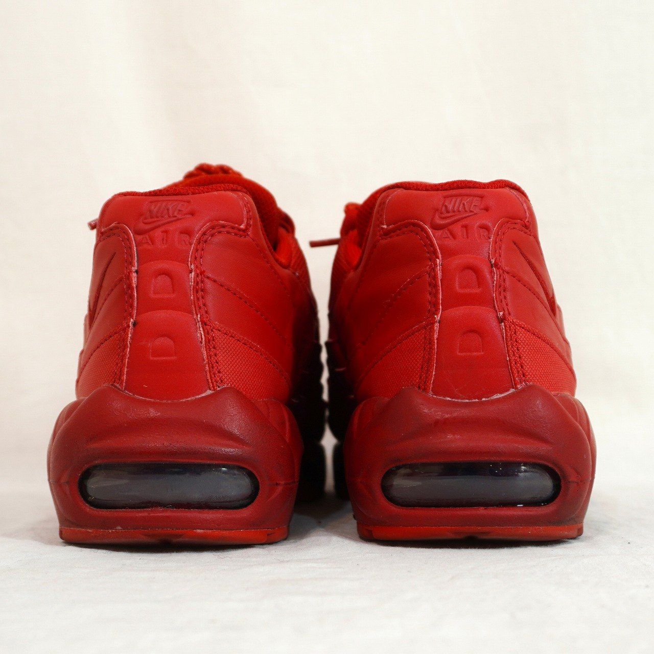 NIKE (27cm) AIR MAX 95 TRIPLE RED ナイキ エアマックス スニーカー