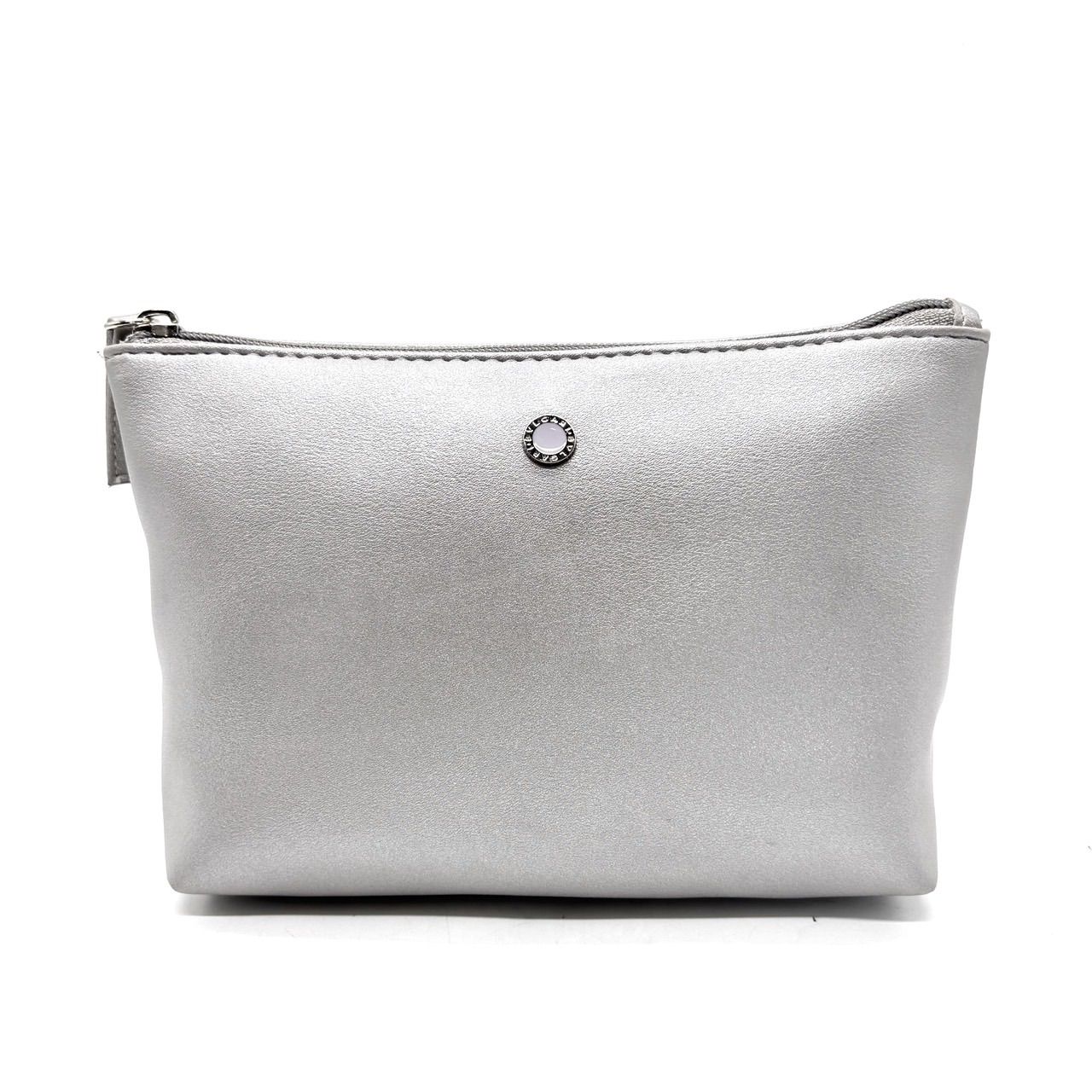 美品】BVLGARI ブルガリ エミレーツ航空 アメニティ ポーチ シルバー