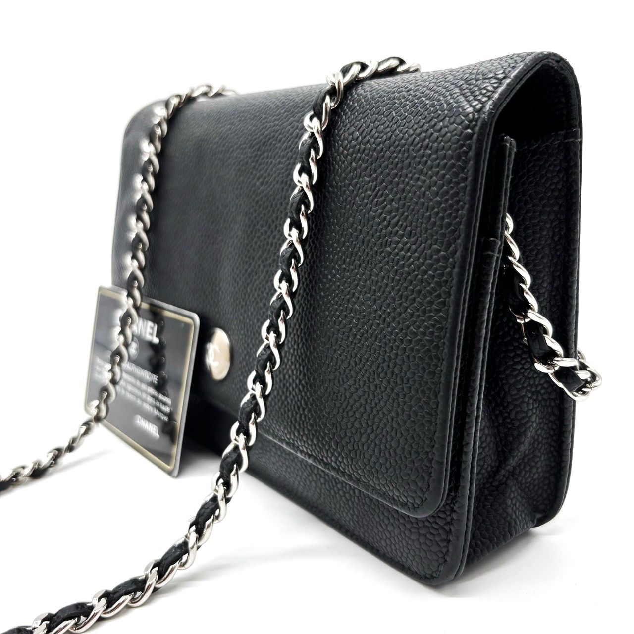 美品】CHANEL シャネル チェーンウォレット ハンドバッグ ショルダー 