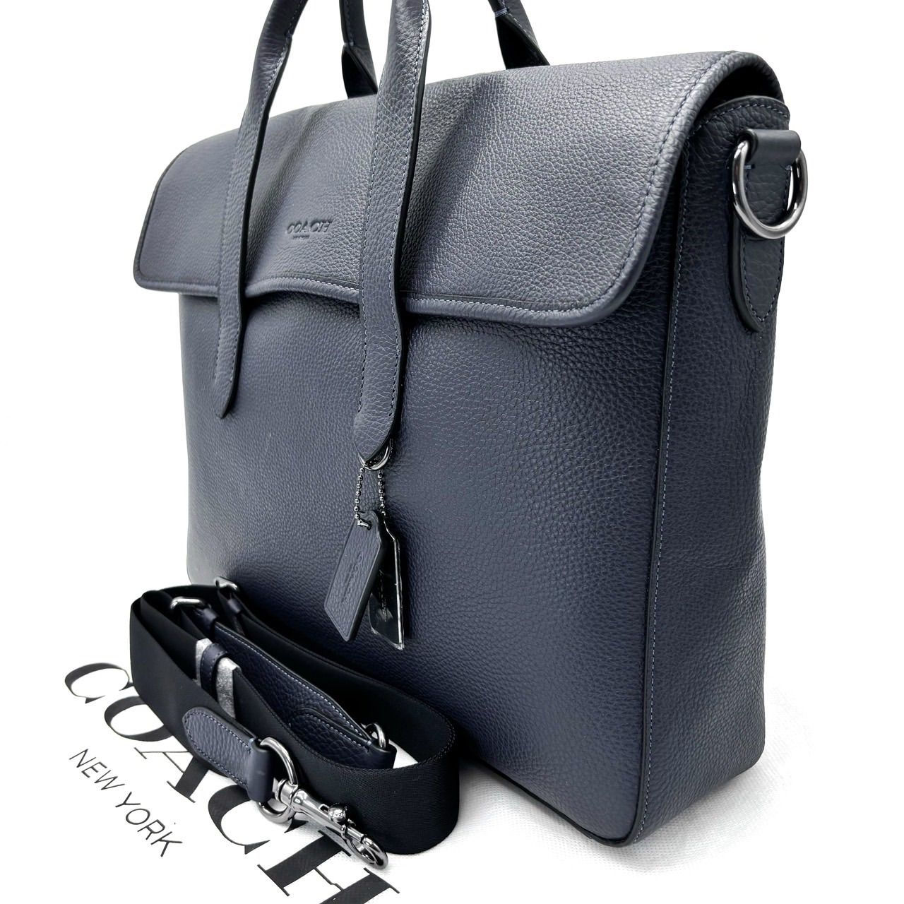 良品】 coach コーチ サリバン ポートフォリオ 2way ショルダーバッグ 