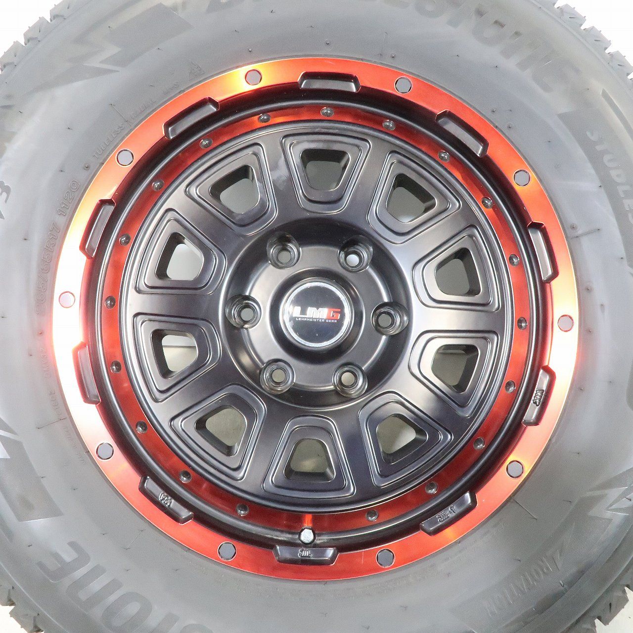プラド ハイラックス サーフ 等 4本 LMG 17インチ 7.5J+25 6H 139.7 
