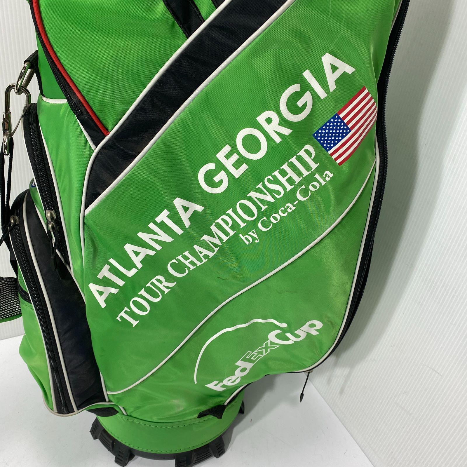 ATLANTA GEORGIA GOLFキャディーバッグ 9.1インチ 6分割 カバー付き