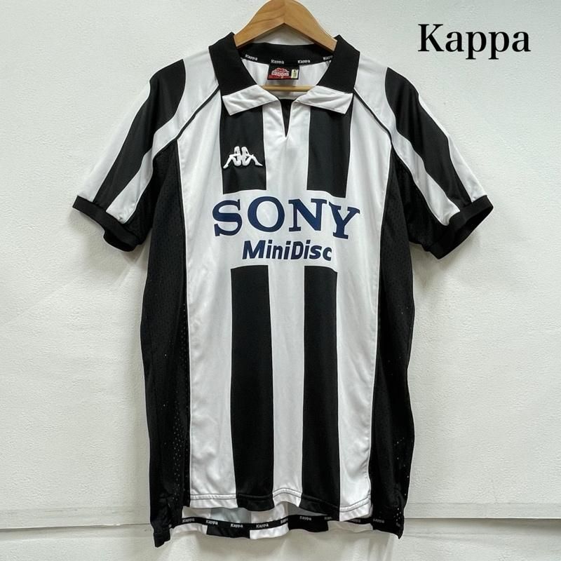 美品】古着 イタリア製 カッパ ユベントス サッカー ゲームシャツ XL