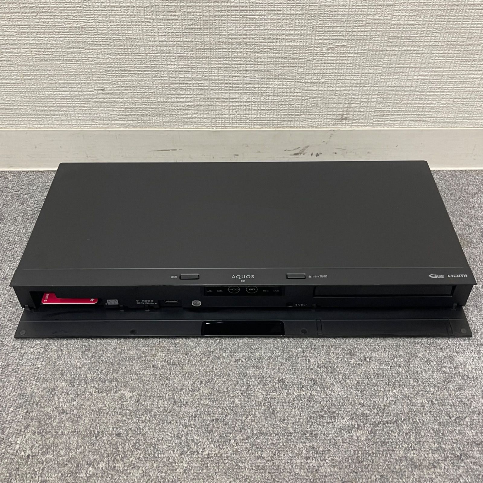 NPA】ジャンク 2016年製 SHARP シャープ ブルーレイレコーダー BD
