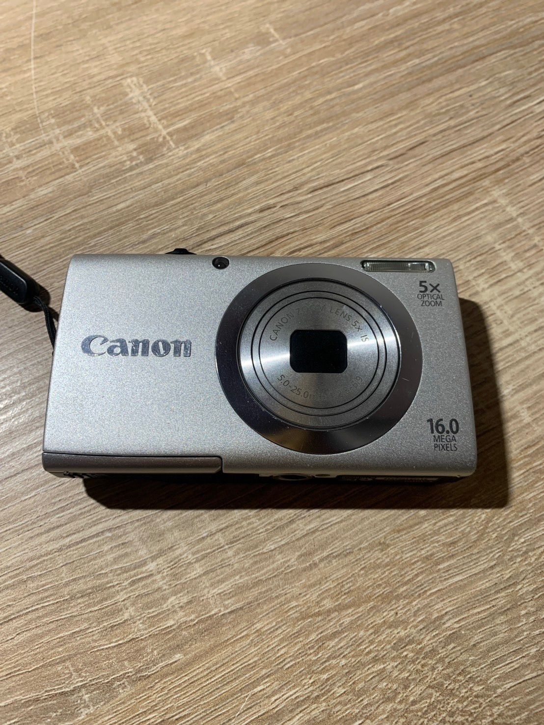 9158 Canon PowerShot A2400 IS シルバー デジカメ 動作確認済み 美品