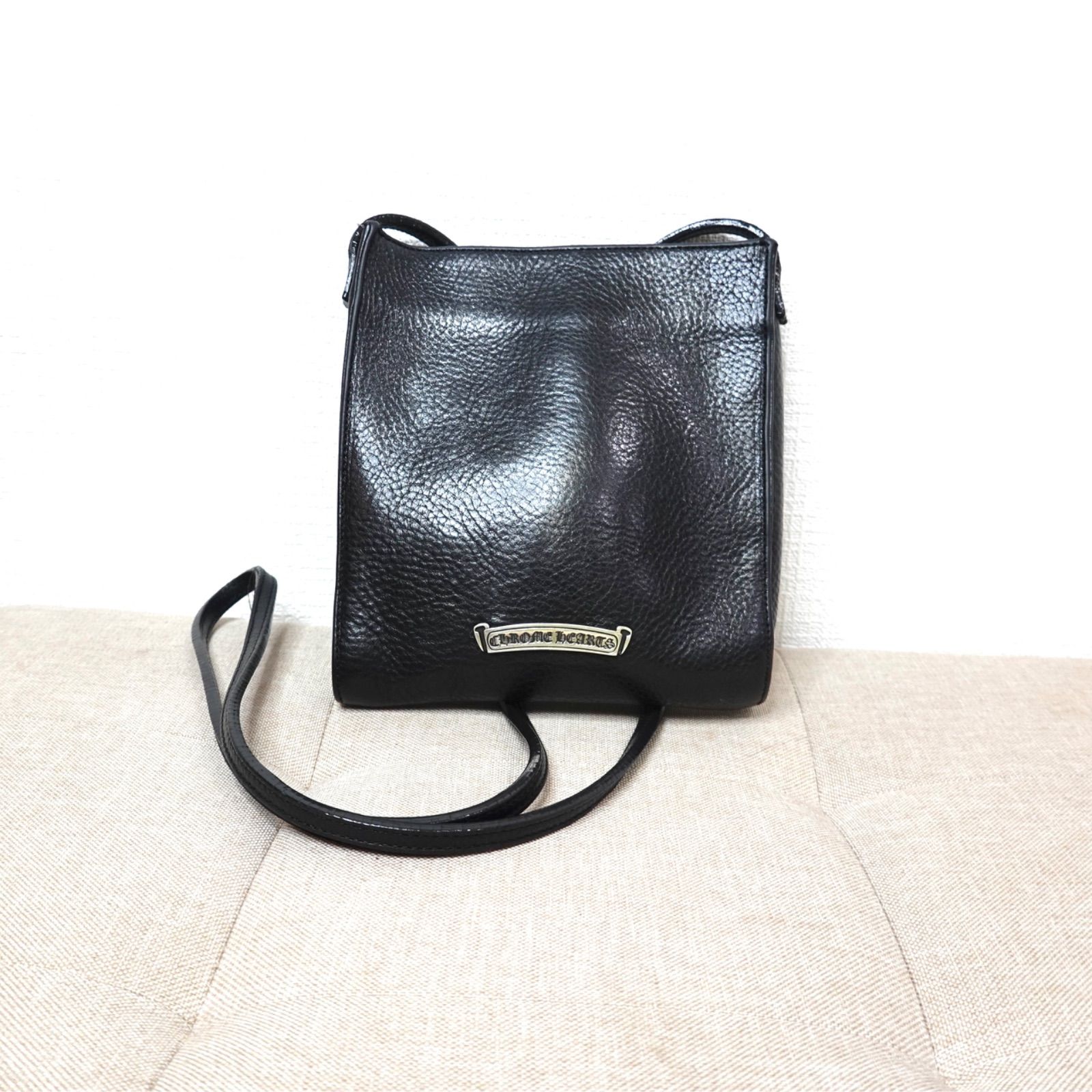 希少クロムハーツ SQ PKT 3CEME CRS ショルダーバッグ - メルカリ