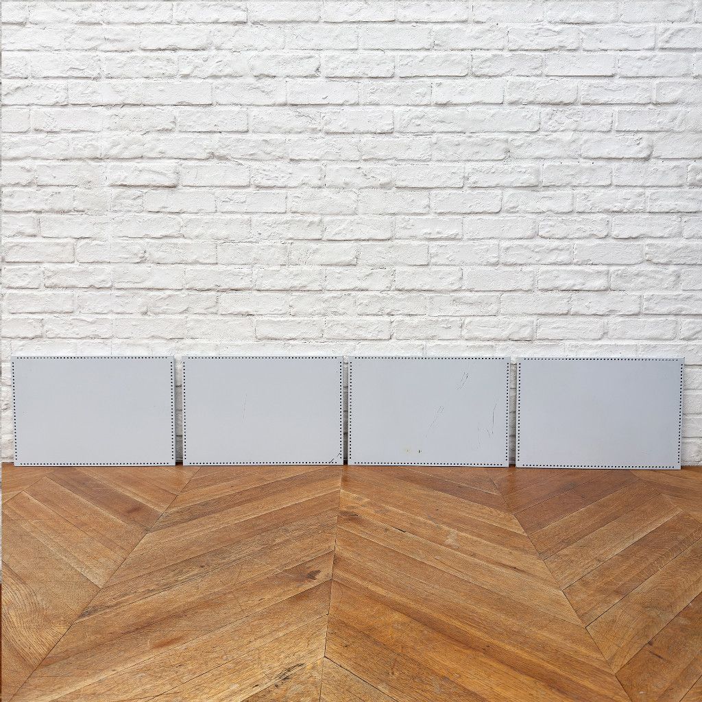 USM Haller ハラーシステム 純正 ホワイトパネル&ポール パーツ 部品