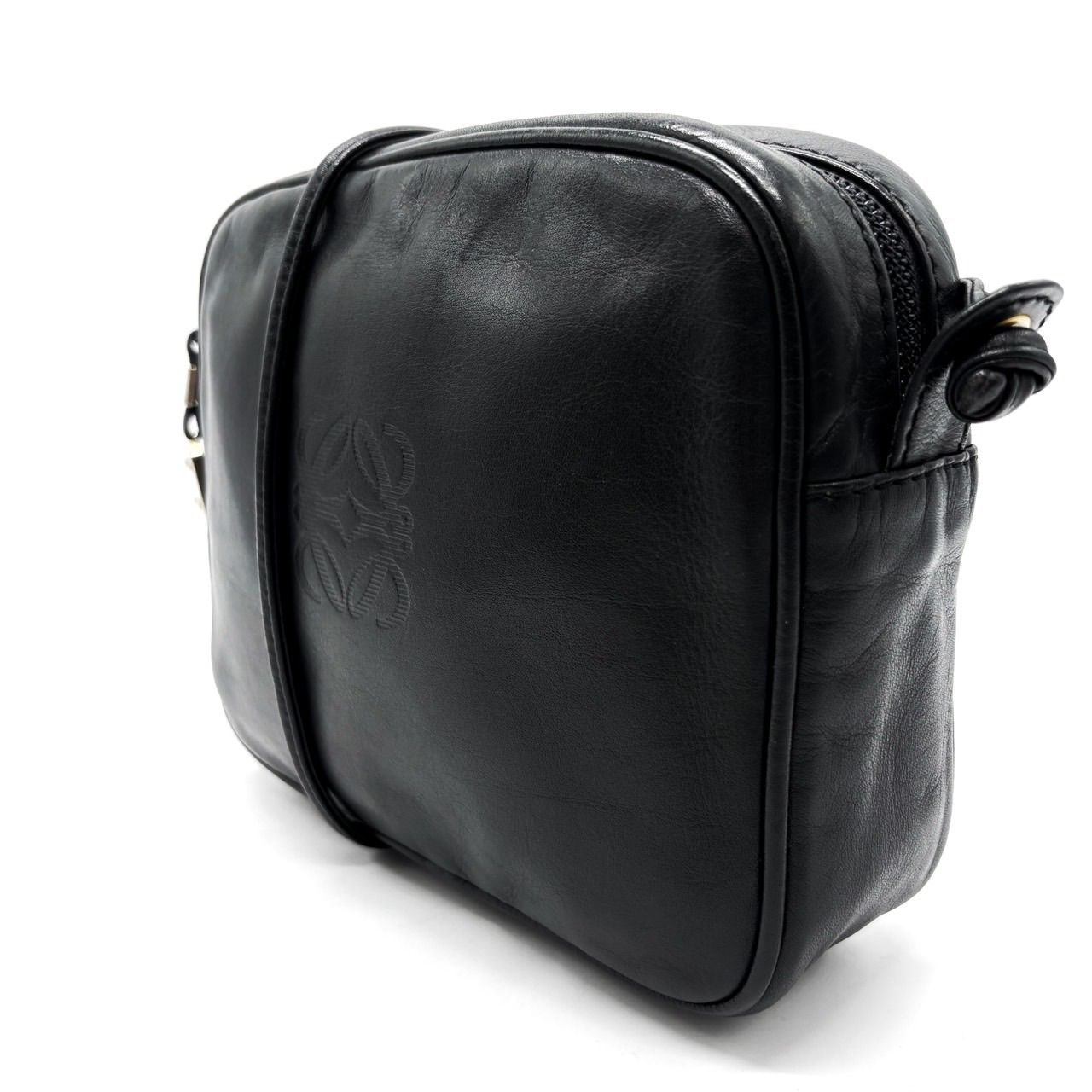 良品】LOEWE ロエベ アナグラム ショルダーバッグ ポシェット オール 