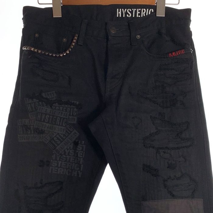デニム・ジーンズ HYSTERIC GLAMOUR ヒステリックグラマー ブラック 