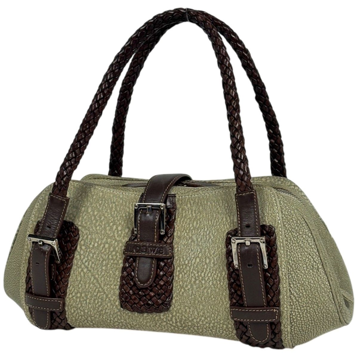 ロエベ LOEWE センダ ハンドバッグ ロゴ ショルダーバッグ 