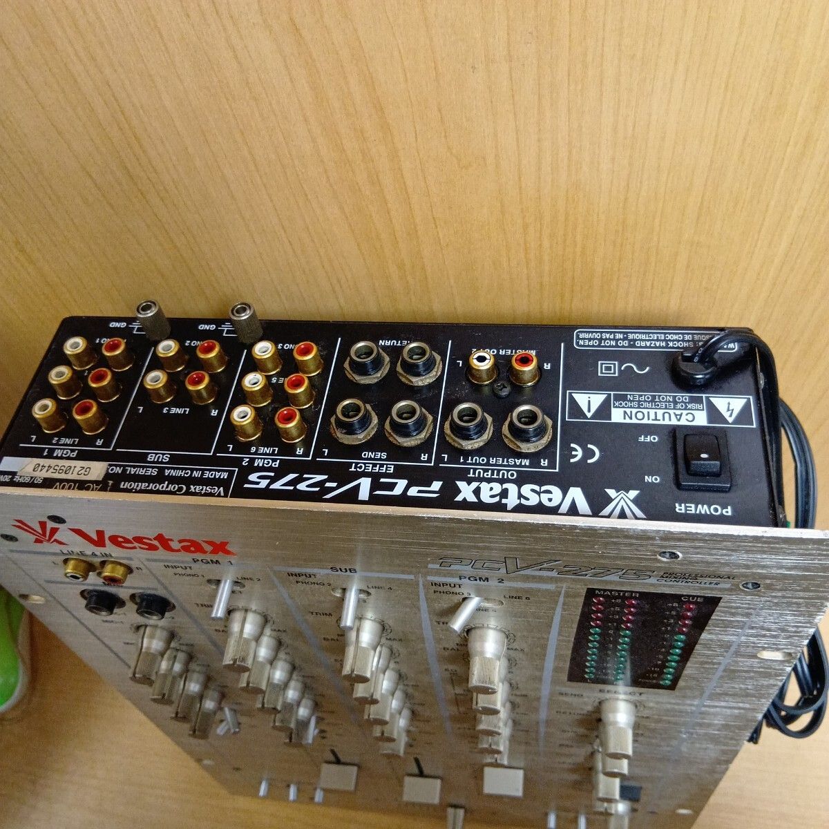 Vestax PCV-275 DJミキサー ベスタクス 動作品 - メルカリ Vestax PCV-275 DJミキサー ベスタクス 動作品 - メルカリ