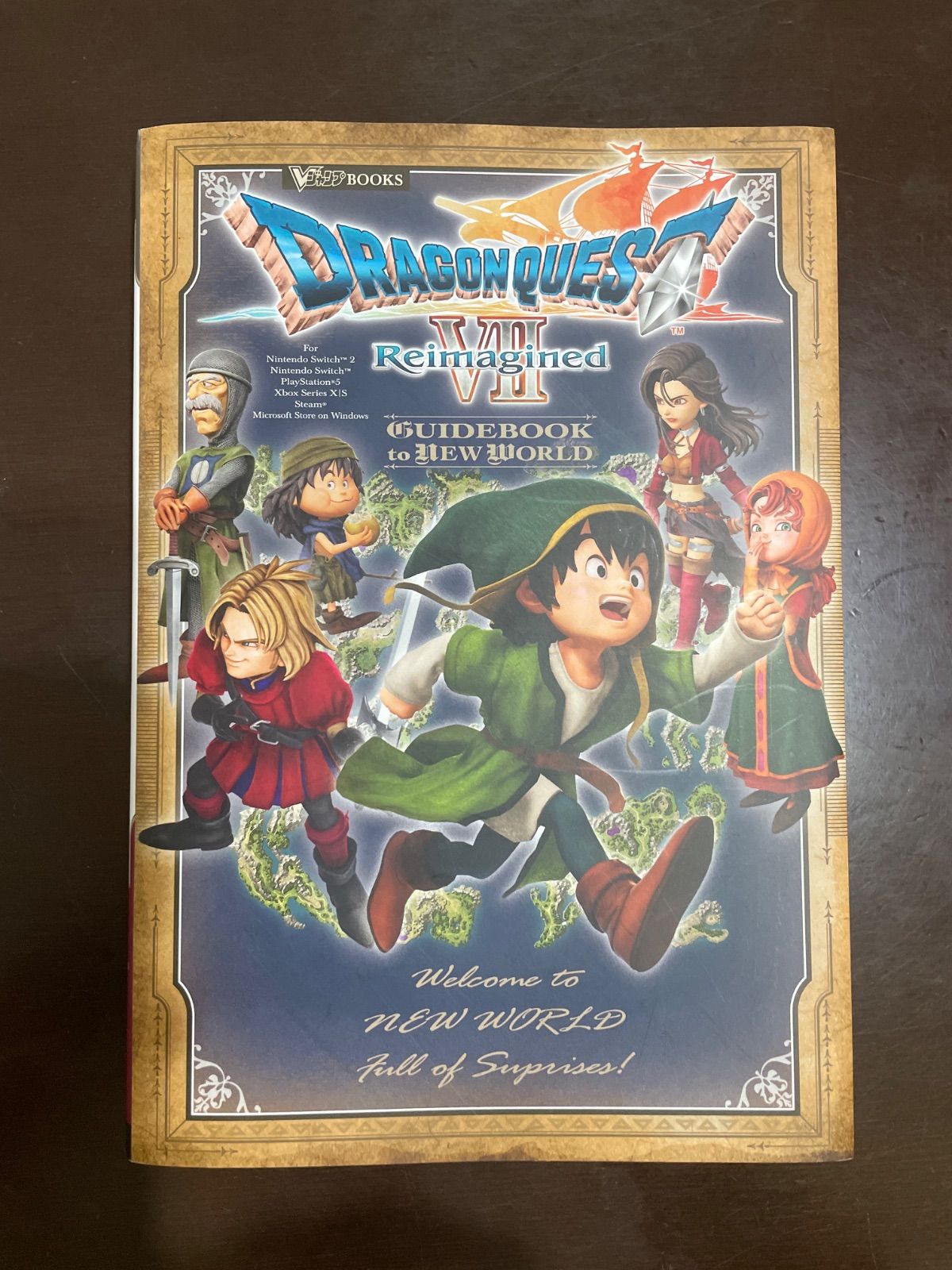 ドラゴンクエストVII Reimagined GUIDEBOOK to NEW WORLD (Vジャンプ
