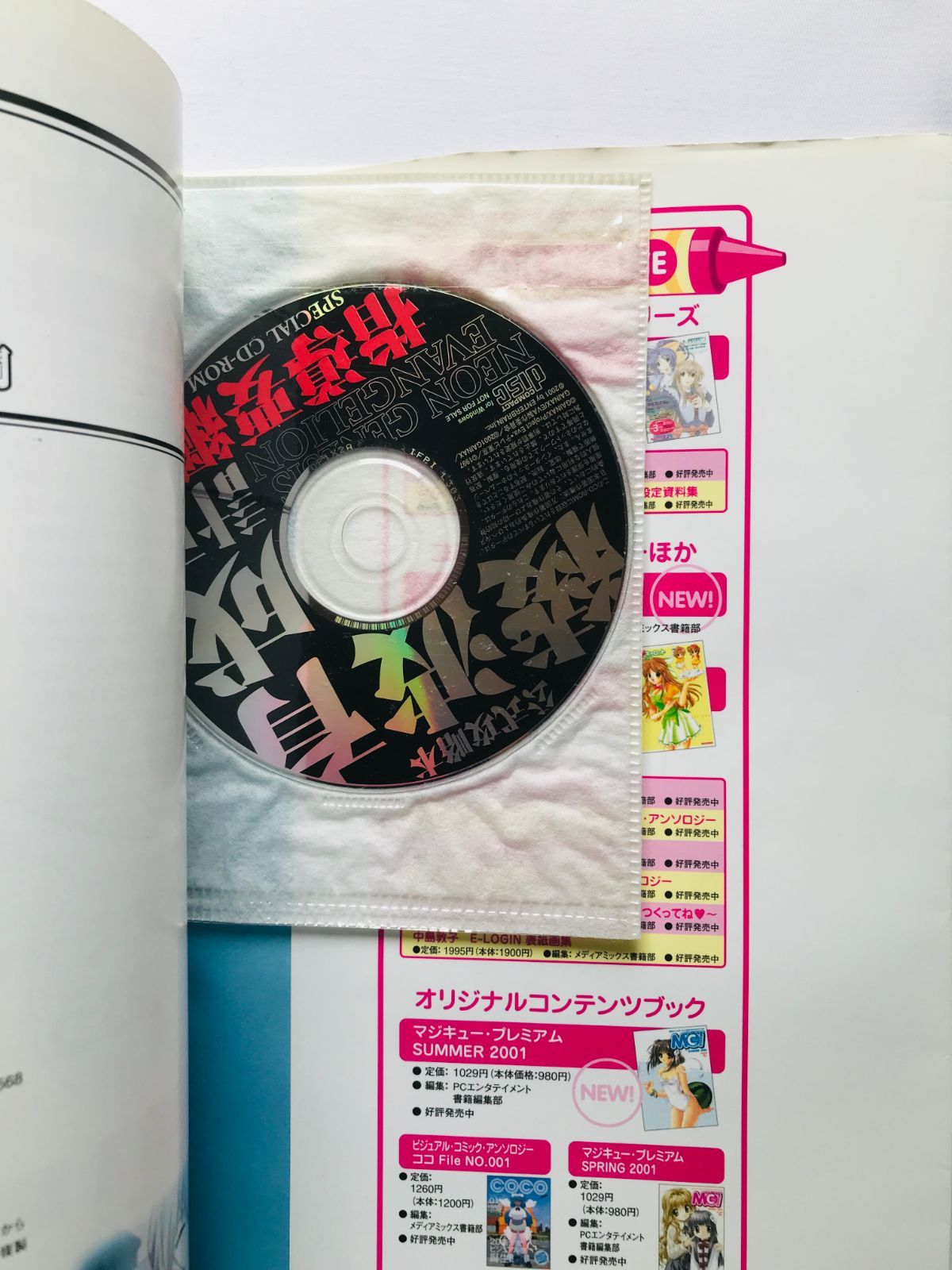 新世紀エヴァンゲリオン 綾波育成計画 公式攻略本 ガイド 指導要綱 CD 