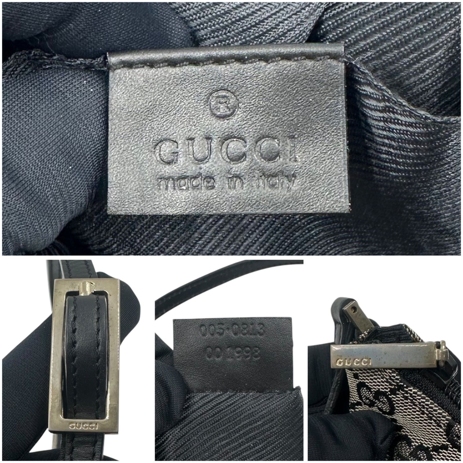 良品✨GUCCI gucci グッチ アクセサリーポーチ ハンドバッグ ワン