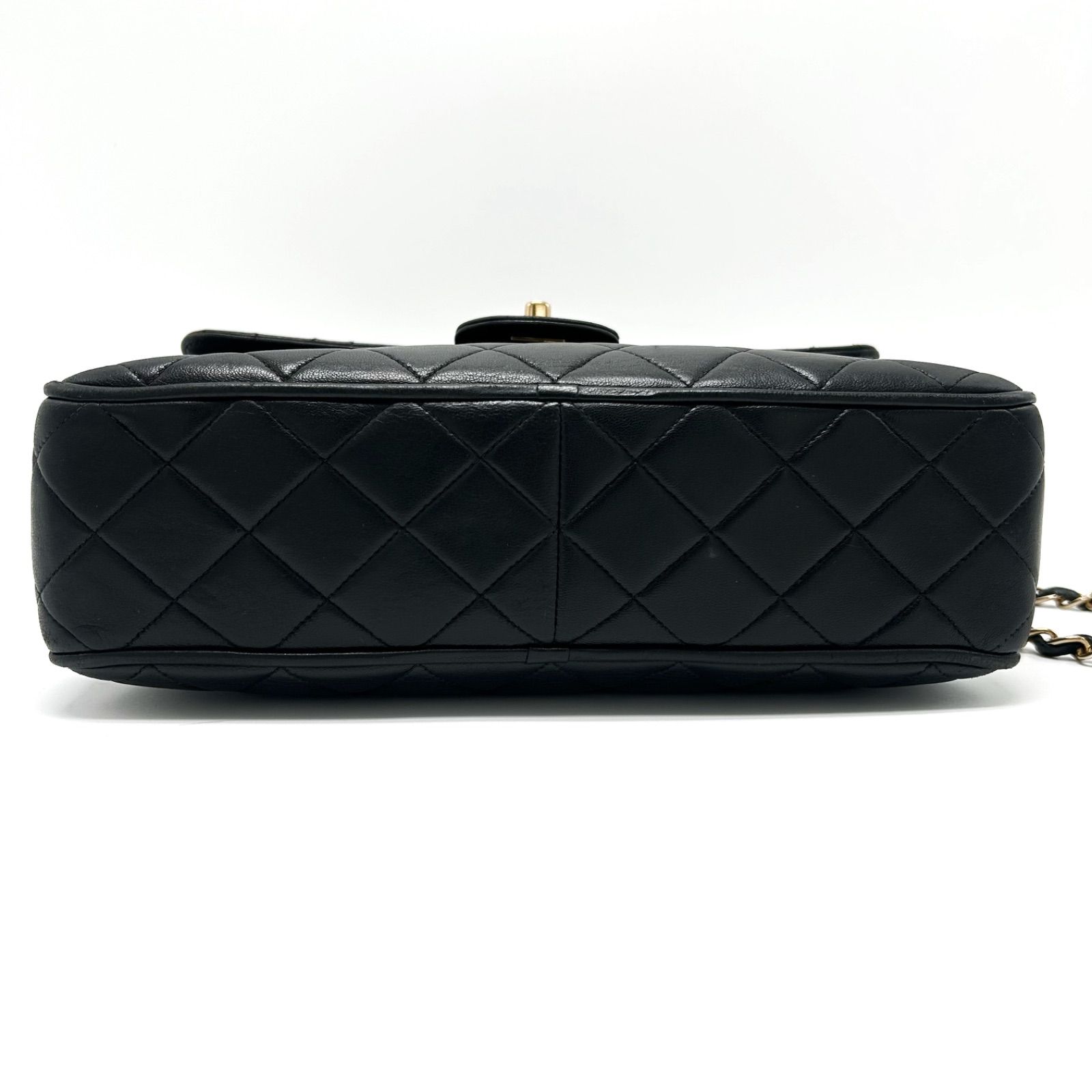 美品 CHANEL シャネル フリンジ チェーンショルダーバッグ 肩掛け 