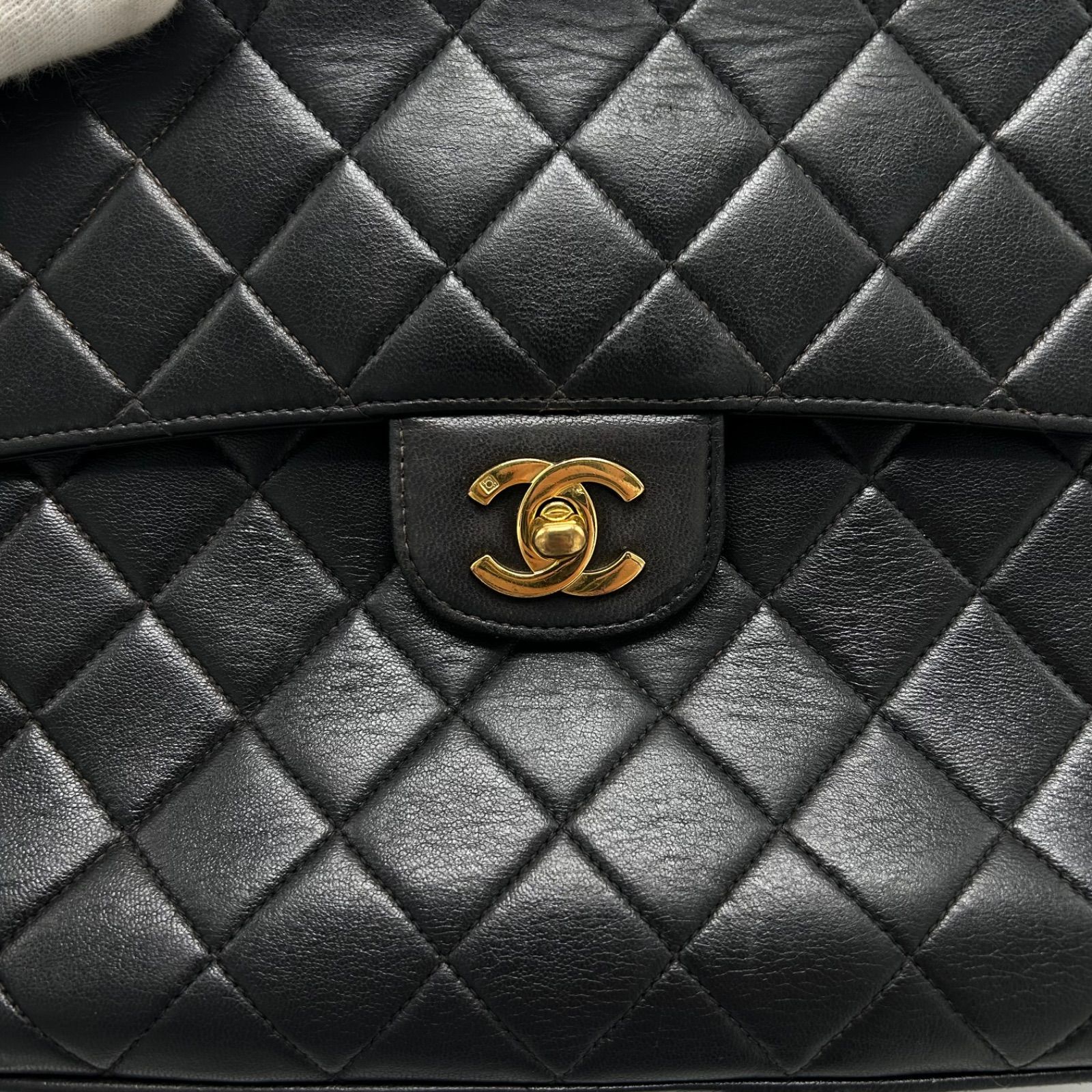 美品 CHANEL シャネル フリンジ チェーンショルダーバッグ 肩掛け 