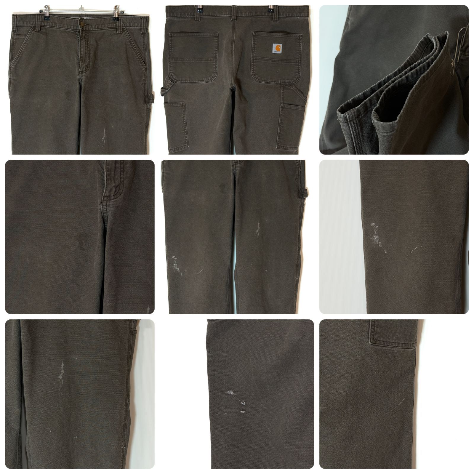 レアカラー Carhartt カーハート ヘビーダック シングルニー 