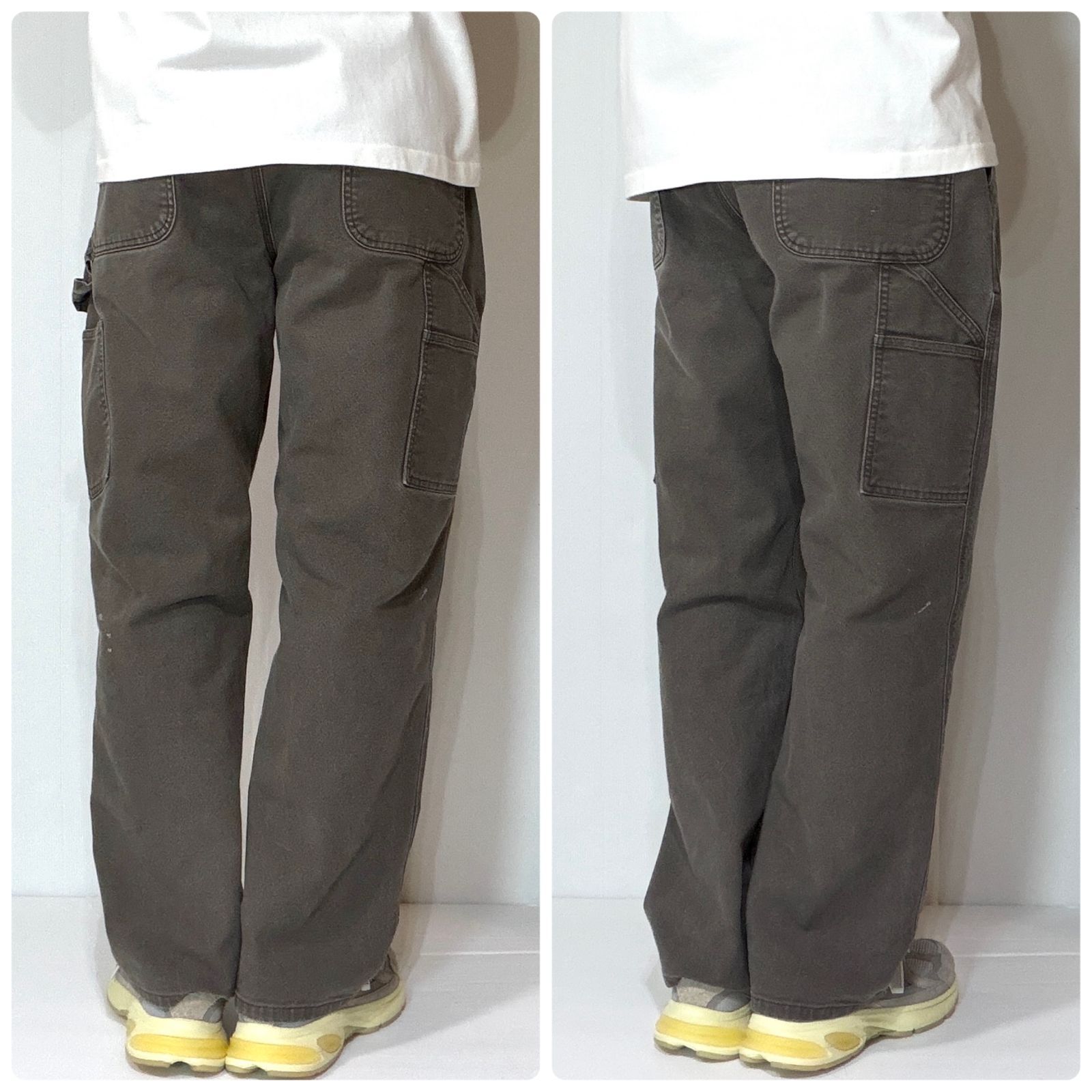 レアカラー Carhartt カーハート ヘビーダック シングルニー 