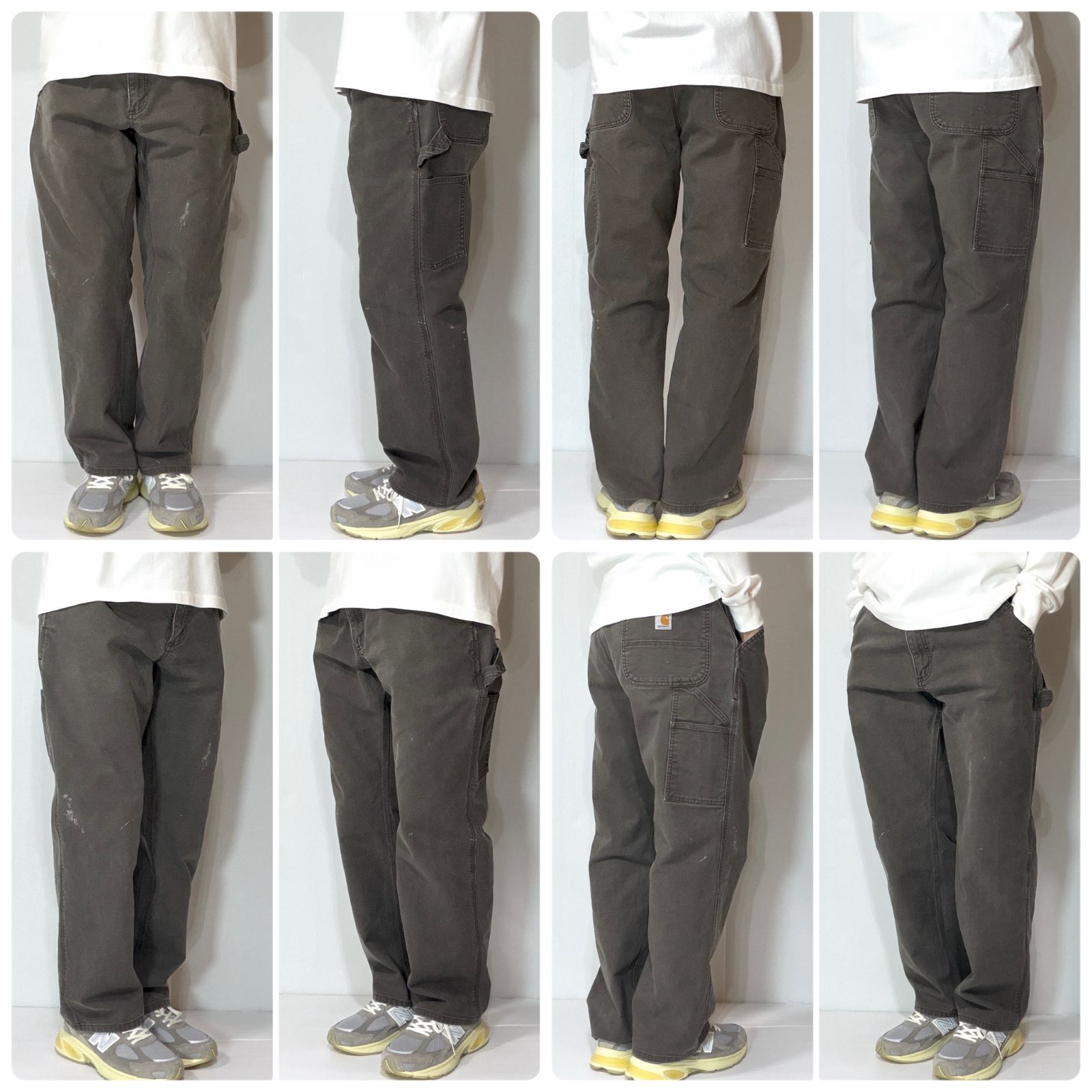 レアカラー Carhartt カーハート ヘビーダック シングルニー 