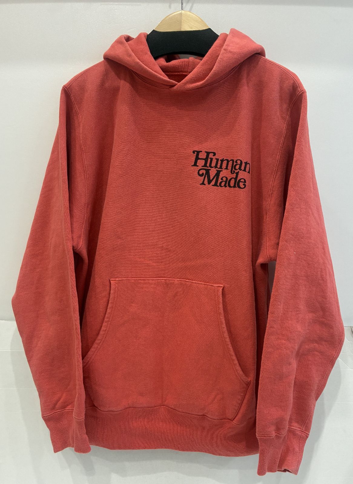 中古 使用感有 HUMAN MADE Girls Don't Cry パーカー Lサイズ