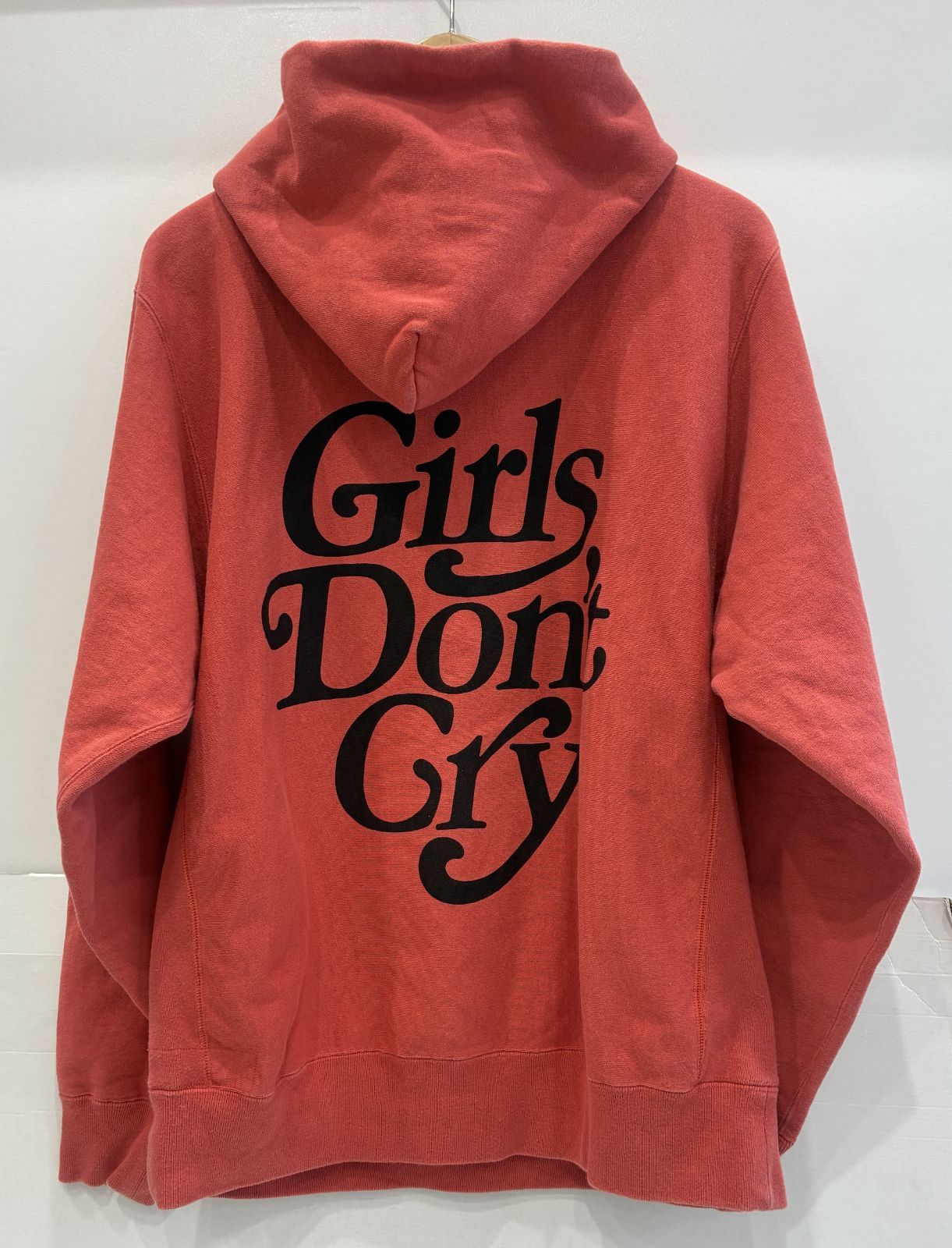中古 使用感有 HUMAN MADE Girls Girls don't cry パーカー Lサイズ