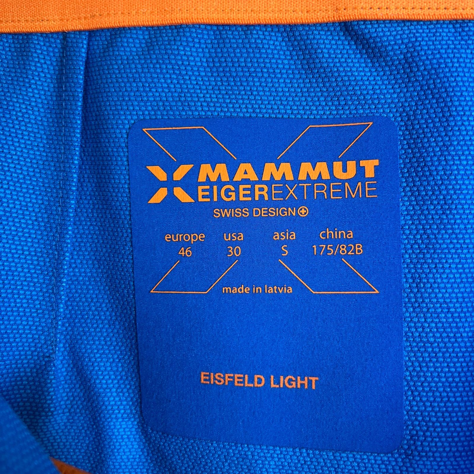 📦️Men's 46 ブルー系 Mammut ( マムート ) アイガー エイス