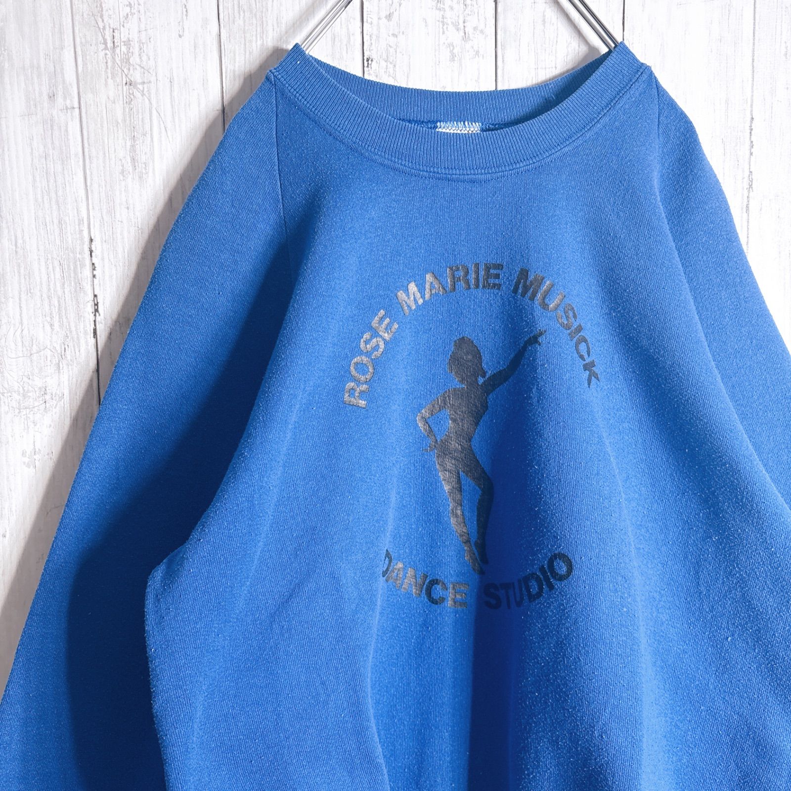 入手困難】90s Vintage 古着 JERZEES ブルー ラグラン スウェット 