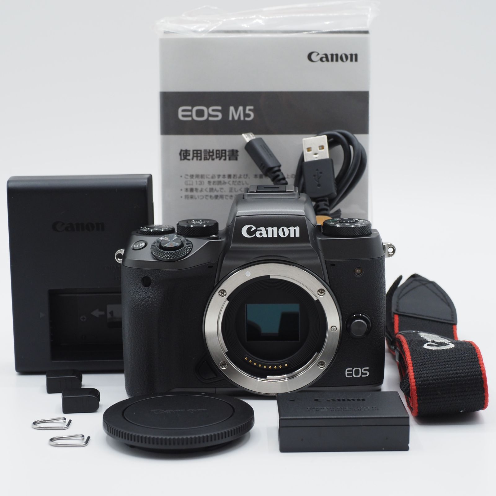 Canon キヤノン ミラーレス EOS M5 ボディ 新品級 #3019 | Compre na 