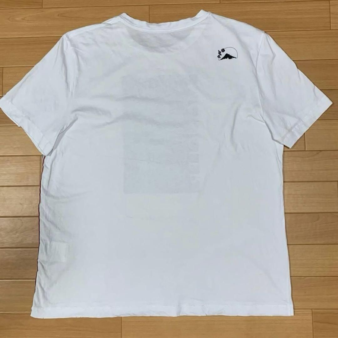 モンクレール　Tシャツ モンクレール プリント Tシャツ XL ホワイト 国内正規品 5S88 - メルカリ