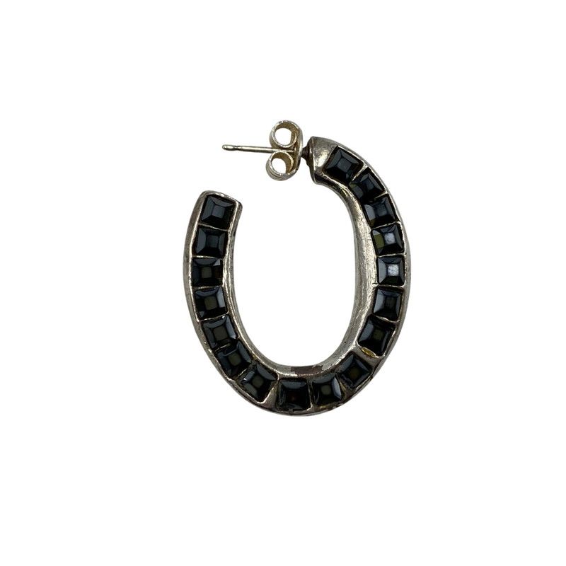 【未使用】Jean Paul GAULTIER RUTHENIUMピアス 希少品 中古品】JEAN-PAUL GAULTIER ジャンポールゴルチエ EARRING ピアス