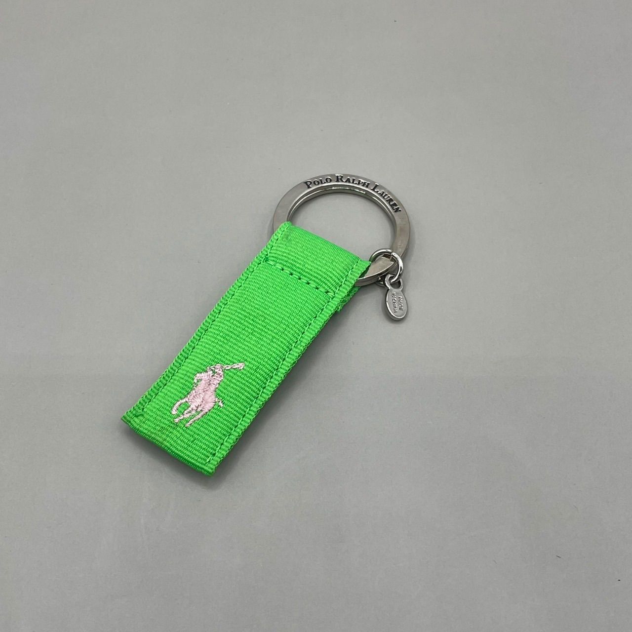 極美品 POLO RALPH LAUREN ラルフローレン キーリング キーホルダー