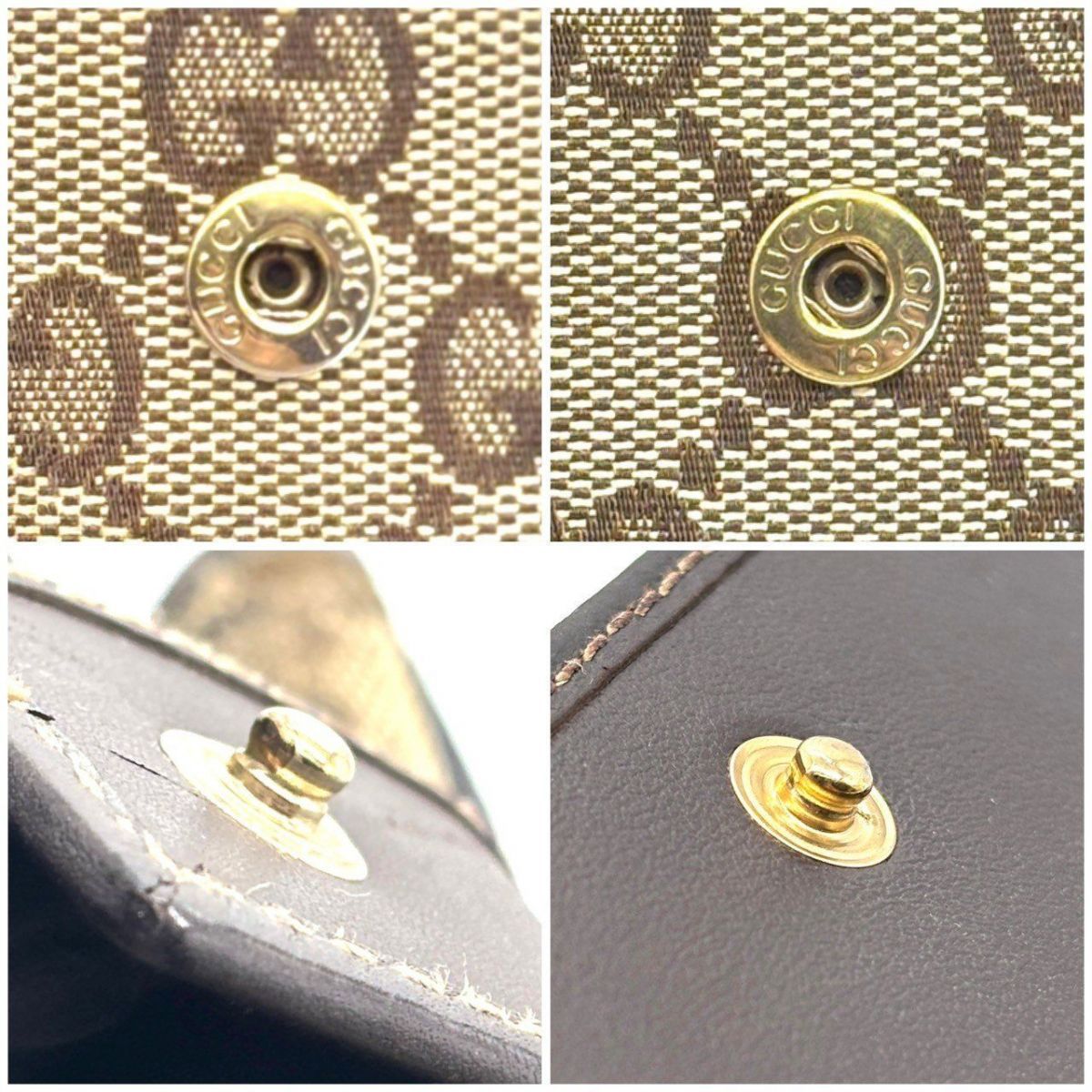 甘さに品を宿す】 GUCCI 二つ折り財布 ラブリーハート Wホック