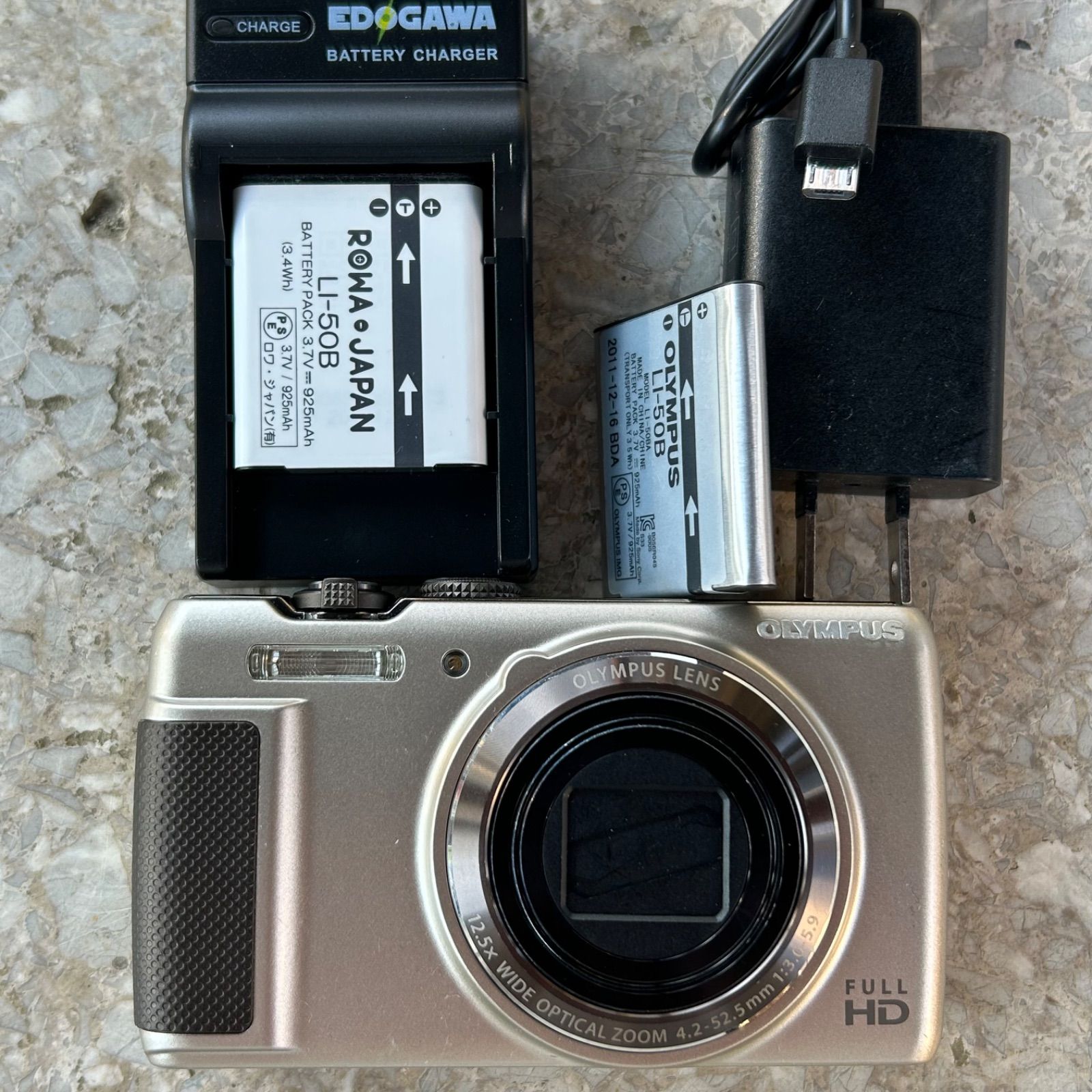 実写美⭕️美品【動作確認済】OLYMPUS デジタルカメラSH-21 - メルカリ