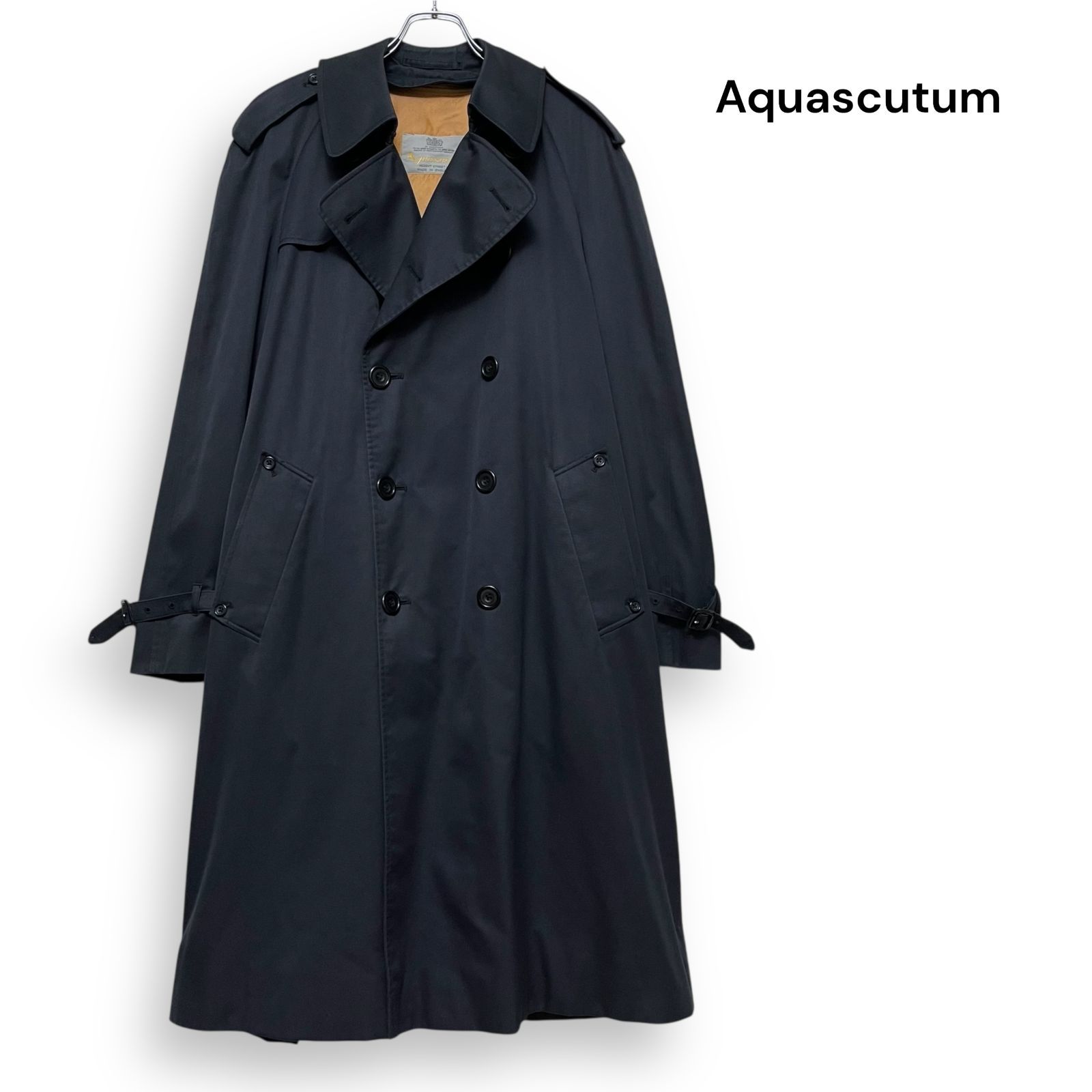 M2669/ Aquascutum アクアスキュータム 英国製 ヴィンテージ トレンチ