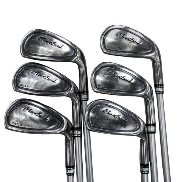 中古】 マックスソウル MaxSoul RA11 6S アイアンセット IR 中古】 マックスソウル MaxSoul RA11 6S アイアンセット IR