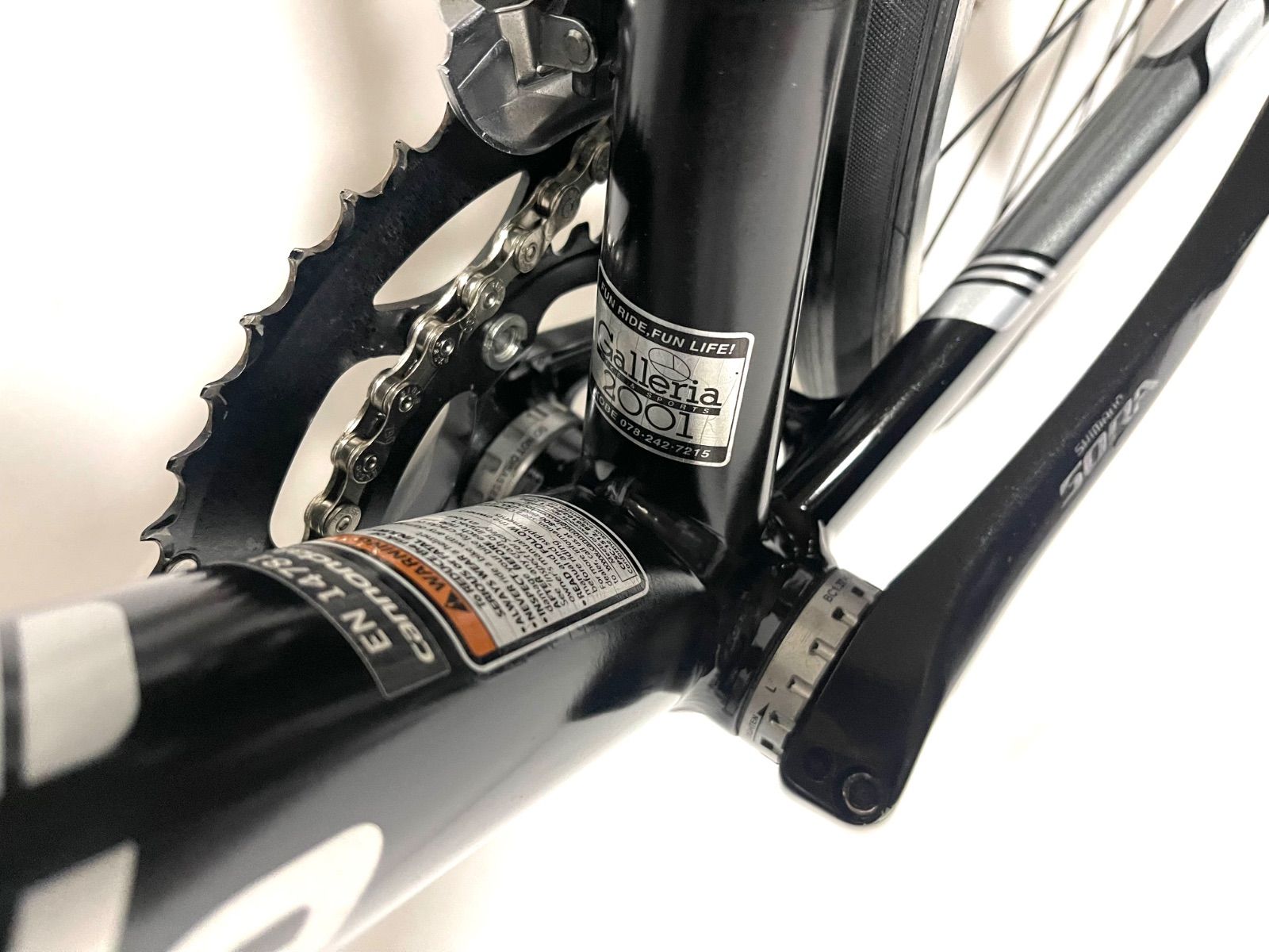 0244【即乘】送料無料 cannondale ロードバイク CAAD8 SHIMANO 2X9S 18