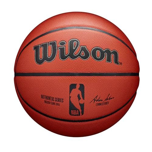 新品 Wilson(ウイルソン) バスケットボール NBA AUTHENTIC(オーセンティック) WZ1012901XB7 インドア用 7号/ 直径約24.5cm