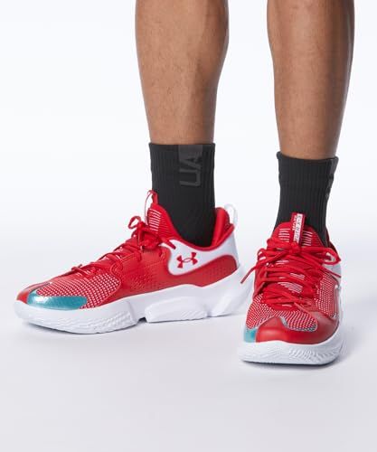 新品 [Under Armour] UA FLOW FUTR X 3 Red White Red 28.5