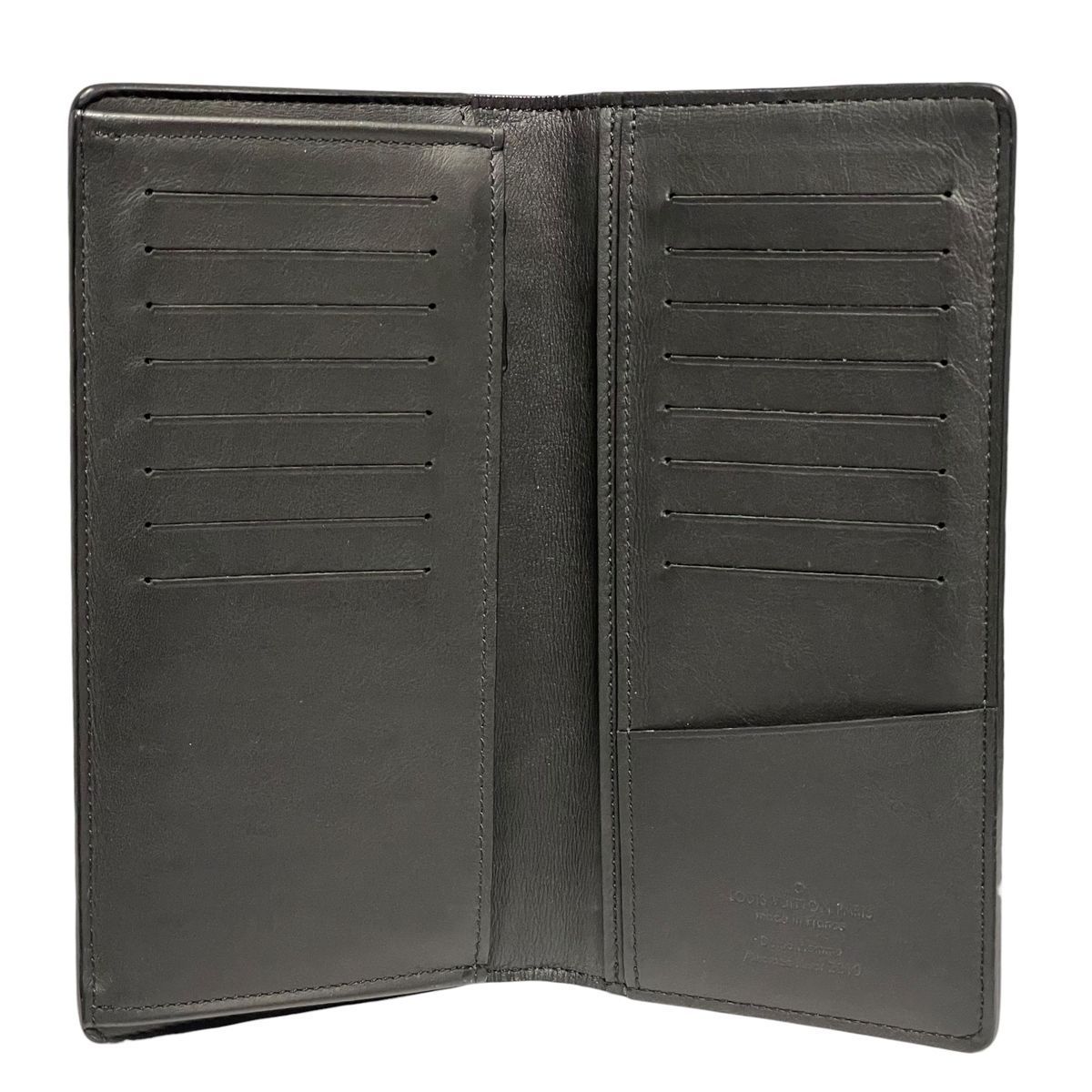 中古】 LOUIS VUITTON ルイ・ヴィトン ポルトフォイユ・ブラザ タイガ