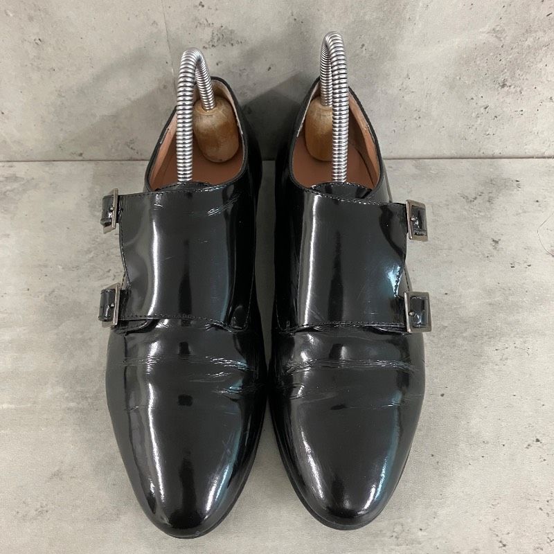 FABIO RUSCONI ファビオルスコーニ ダブルモンクストラップシューズ