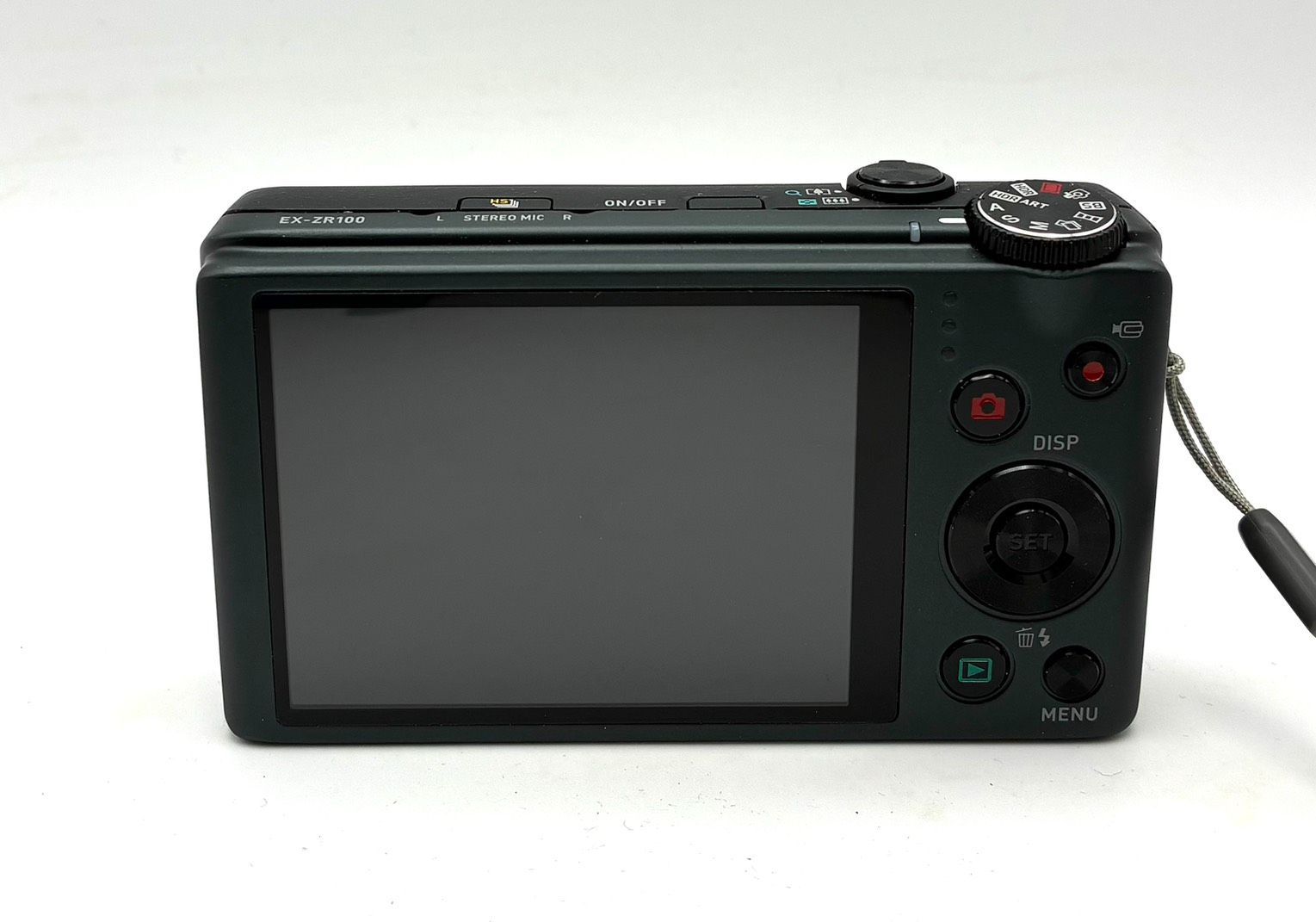 CASIO EX-ZR100 コンデジ デジカメ 動作確認済み 液晶不良 コンパクト