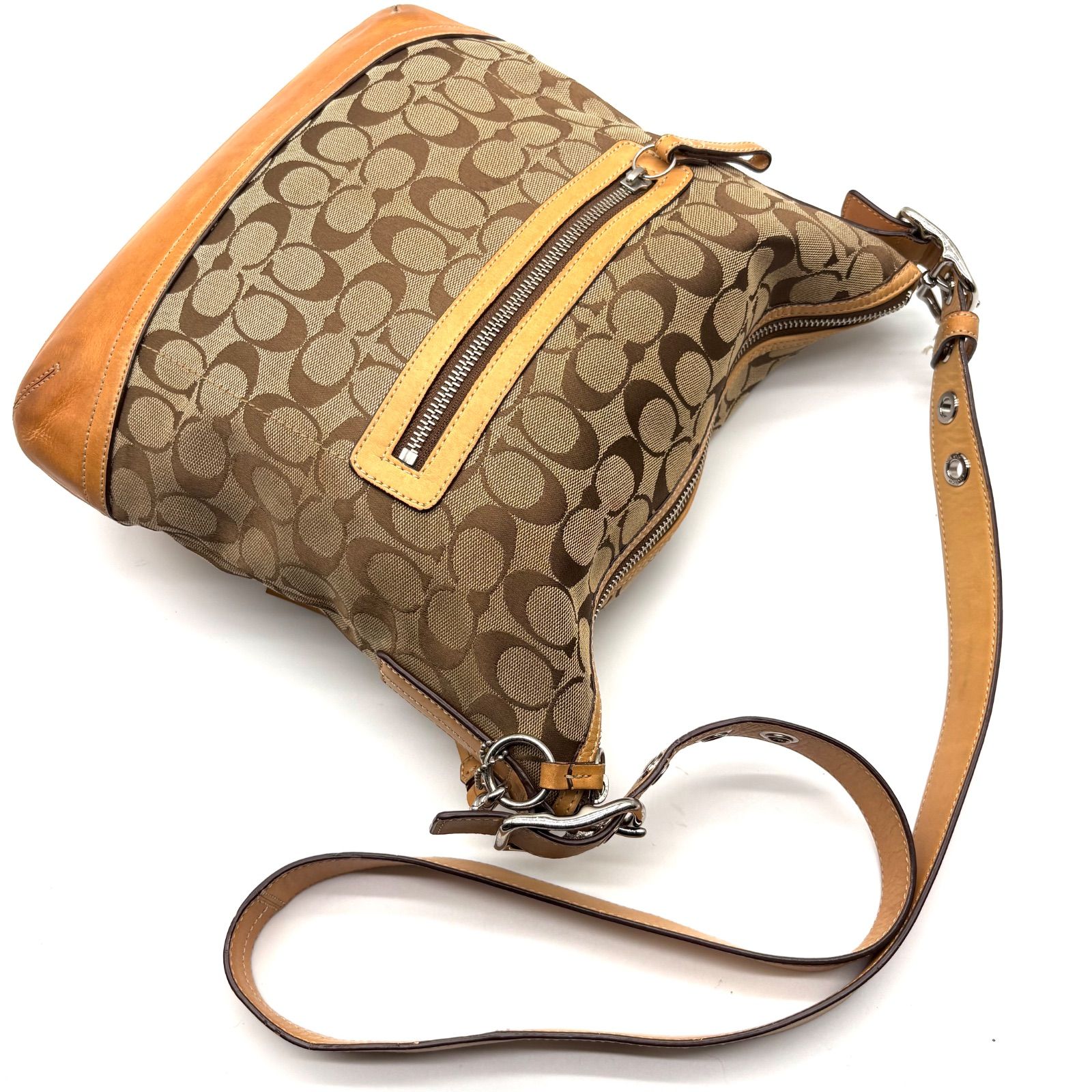 COACH y2k signature shoulderbag コーチ シグネチャー柄 ショルダー